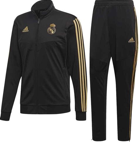 adidas trainingspak zwart goud heren|Adidas trainingspakken.